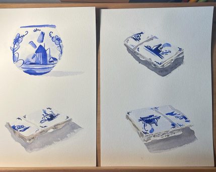 אלכס לזרנקו -בוגר קורס צבעי מים פברואר 2026