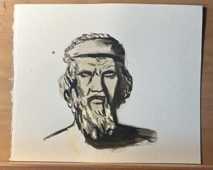 אלכס לזרנקו -בוגר קורס צבעי מים פברואר 2026