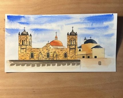 אלכס לזרנקו -בוגר קורס צבעי מים פברואר 2026