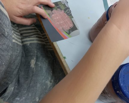 סדנת הדפס עם מיכל חובב אברמסקי2