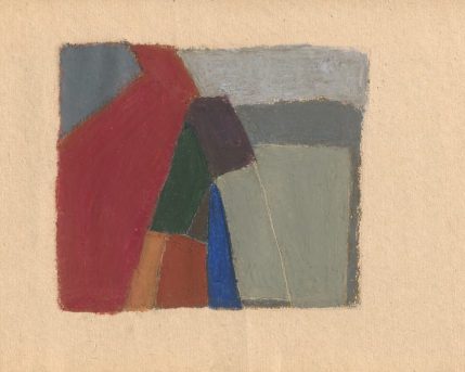 רעיה מנובלא-RAYA MANOBLA -פסטל על נייר- ללא כותרת